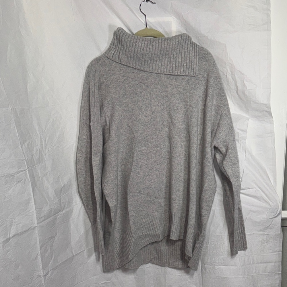 Nordstrom Heather Gray Turtleneck Sweater